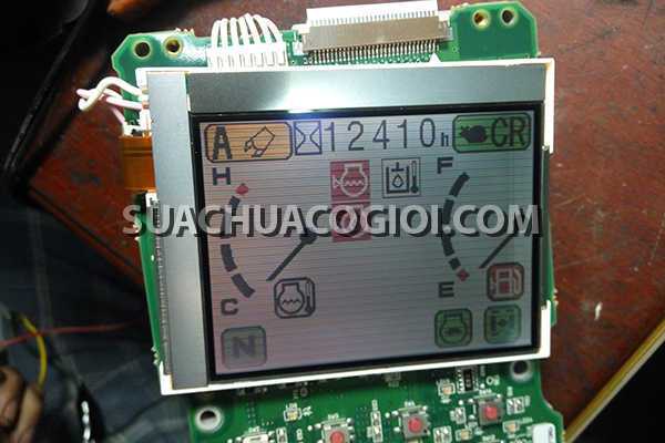 Sửa Đồng Hồ Máy Xúc Komatsu PC200-7