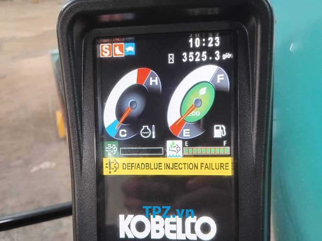 Lỗi: def/adblue injection failure máy Kobelco SK210-10